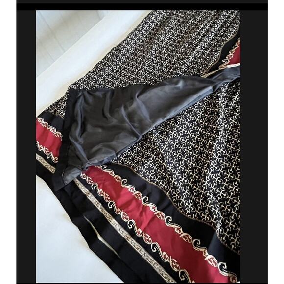 TALBOT’S Equestrian Engineered Print Wrap Skirt Long Size Medium NWOT - Picture 8 of 9